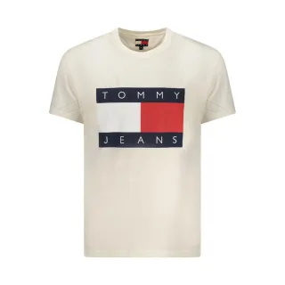 Tommy Hilfiger Bianco Baumwolle Herren T-Shirt