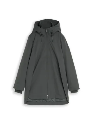 Tom Tailor - Parka aus wasserabweisendem Material darkest olive - Gr. - XXXL