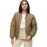 Worldclassca Bomberjacke Worldclassca Damen Bomberjacke mit Reißverschluss Pilotenstiel Biker