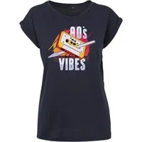 Youth Designz Print-Shirt "80s Kassette Vibes" Damen T-Shirt Statement Geschenk Frauen Motiv mit stylischen Retro Aufdruck