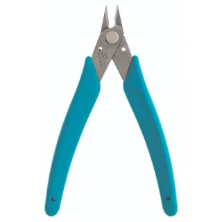 Xuron LX Micro-Shear Seitenschneider polierte Oberfläche blau/silber