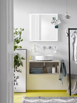 emco polo Seifenspender Kunststoff behälter weiss Kunststoff pumpe, chrom, 072100102 072100102