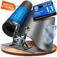 LILENO SPORTS Bodenschutzmatte - extra wiederstandsfähige Laufband Matte 8 mm Dicke, 1-tlg, Fitness Unterlegmatte für Crosstrainer, Rollentrainer etc.