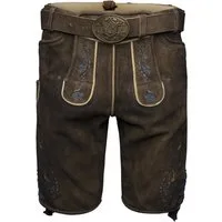 Krüger Trachtenlederhose Vasili Herren (1-tlg) Trachtenlederhose, Trachtenhose, Bayerische Lederhose, Oktoberfest