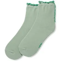 UGG Socken KARSYN LETTUCE EDGE QUARTER II (1-Paar) One Size 38-44 Strümpfe mit UGG-Markenlogo