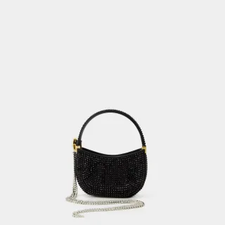 Hobo Bag Micro Vesna Crystal - Magda Butrym - Kristall - Schwarz