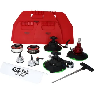 KS Tools Universal Ein-Mann-Betrieb-Scheiben-Austrenngerät, 13-tlg - 140.2630