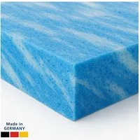 AM Qualitätsmatratzen, Topper Gelschaum weich, Basic Geltopper ohne Bezug, RG50, Made in Germany, H2, 4 cm hoch, 80x200 cm