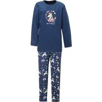 Erwin Müller Pyjama Kinder-Schlafanzug Single-Jersey Tiermotive