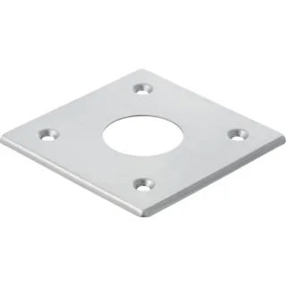 Geberit Flanschplatte, zu Bodendrücker für pneumatische Spülauslösungen, 240088001 240088001