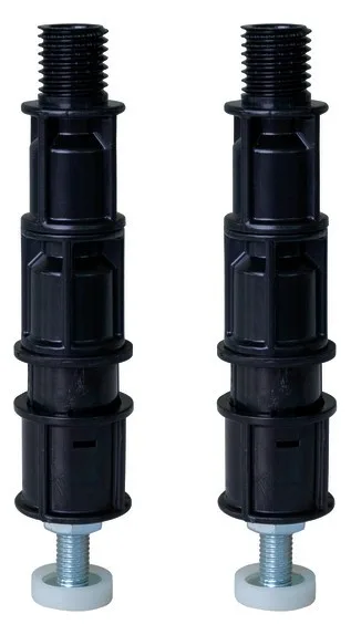 Bette Unterstützungsfuß-Set BetteAir, 230x105x80 mm, Kunststoff, Metall, Epoxid-Kleber, B57-0406 B57-0406