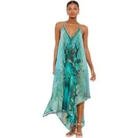 LIPSY Strandkleid Lipsy Mara Kleid mit Print und Zipfelsaum (1-tlg)