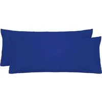 Biberna Kissenbezug Michi Feinjersey mit Reißverschluss, (2 Stück), verschiedene Größen, Feinjersey Kissenhülle aus 100% Baumwolle