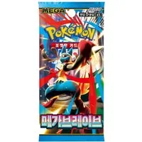 The Pokémon Company Sammelkarte Pokemon Mega Brave Booster M1L Koreanisch