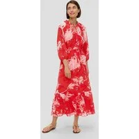 s.Oliver Maxikleid Kleid Maxikleid aus Chiffon