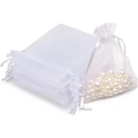 FELIXLEO Aufbewahrungstasche Kordelzugbeutel, Geschenkbeutel à 10 x 15 cm, Stoffbeutel (50-tlg)