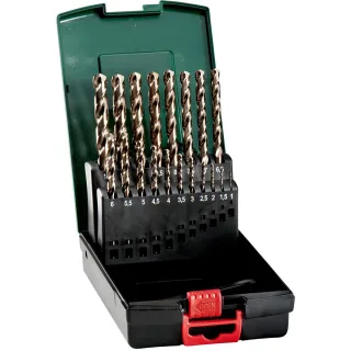 Metabo HSS-Co-Bohrerkassette - 19 teiliges Set - 627121000