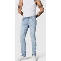PEAK TIME Slim-fit-Jeans München Herren Jeans mit Destroyed-Optik