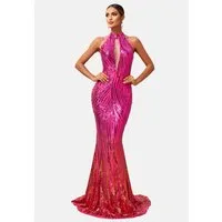 Moda Minx Jerseykleid Kara Long Dress im angesagten Mermaid-Schnitt