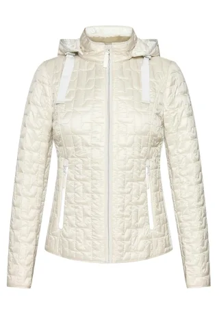 Gil Bret - Steppjacke Grau Beige - Gr. - 44
