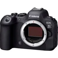 Canon EOS R6 Mark II Body (Gehäuse) Systemkamera (24,2 MP, WLAN (Wi-Fi), Bluetooth, Hybridkamera für Foto und Video ohne Kompromisse)