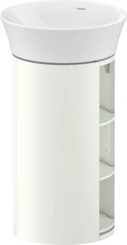 Duravit White Tulip Waschtischunterbau bodenstehend Weiß Seidenmatt 410x410x750 mm - WT423903636 WT423903636