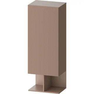 Duravit Balcoon Halbhochschrank BA1302RJFIF0000 50x36x132cm, Tür rechts, Umbra strukturiert