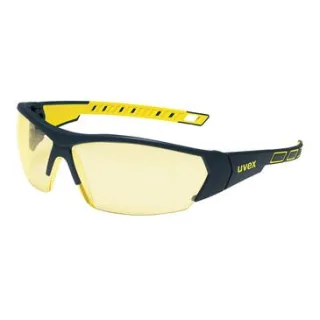 uvex Bügelbrille i-works anthrazit, gelb schwarz/gelb - 9194365