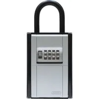 ABUS Schlüsselkasten KeyGarage™ 797 - Schlüsselbox mit Bügel zur Befestigung - Standard (Standard), mit 4-stelligem Zahlencode - für Schlüssel oder kleine Wertgegenstände