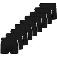 Schiesser Retro Boxer 9er Pack 95/5 Stretch - Organic Cotton (Spar-Set, 9-St) Retro Short / Pant - Baumwolle - ohne Eingriff - Atmungsaktiv