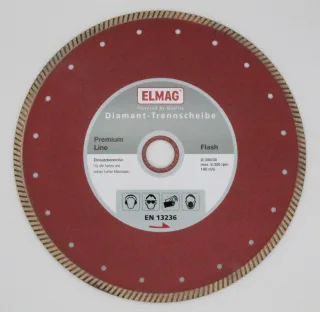 ELMAG Diamantscheibe 200 mm PREMIUM LINE - FEINSTEINZEUG - 61695