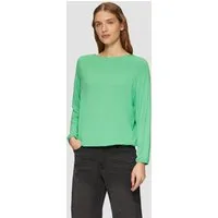 s.Oliver Langarmshirt T-Shirt O-Shape-Shirt aus Viskosemix