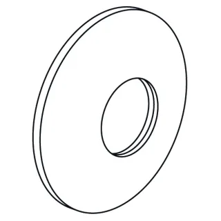 KWC Gewinderosette G1/2"/D65 Ms, chromeline,630351 630351