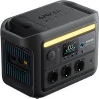 SOLIX Tragbare Powerstation C800X, 768Wh grau, 1.200 Watt, 1.600 Watt SurgePad, PD