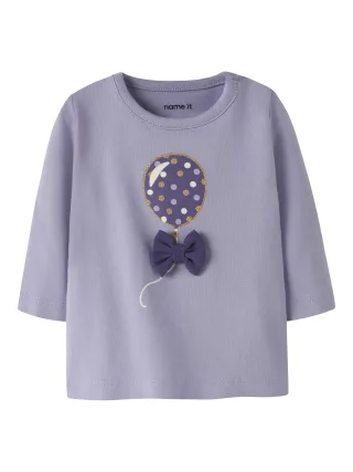 NAME IT - NBFNIVAS LS TOP Heirloom Lilac - Gr. - 62