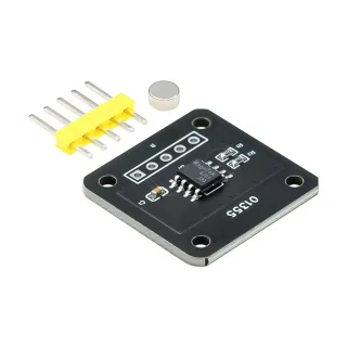 MT6701 Magnetic Inductive Encoder 14-Bit Resolution Angle Measurement Sensor Module Instead of AS5600 for Arduino Magnet