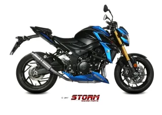 Sport Auspuff GP Storm by MIVV Edelstahl Suzuki GSX-S 750 Bj. 2017-2020 EURO-4 +ABE