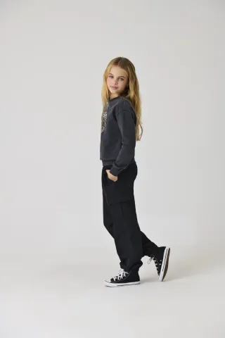KIDS ONLY - KOGECHO CARGO PARACHUTE PANT PNT NOOS Black - Gr. - 140