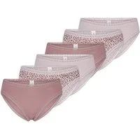 sloggi Midislip 6er Pack GO Crush (Spar-Set) Slip - Baumwolle - Atmungsaktiv - Komfortabel und atmungsaktiv
