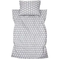 Amilian Bettwäsche Bettbezug 100 x 135 cm, Kopfkissenbezug 40 x 60 cm, 2 teilig, 100% Baumwolle
