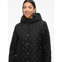 Vila Steppjacke VITATE L/S HOODED JACKET - NOOS Kunstfaser
