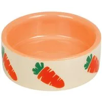 Nobby Futternapf Nager Keramikschale Carrot beige/orange