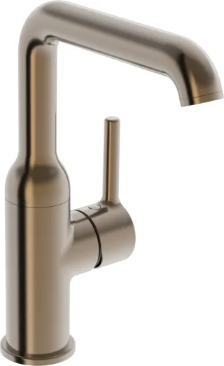 Hansa Einhandmischer Waschtisch-Batterie HANSAVANTIS Style 5455, 147 mm Bronze gebürstet, 5455220781 5455220781