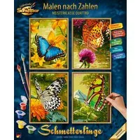 Schipper Malen nach Zahlen Meisterklasse Quattro - Schmetterling, Made in Germany
