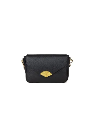 Giulia Monti Schultertasche Schwarz