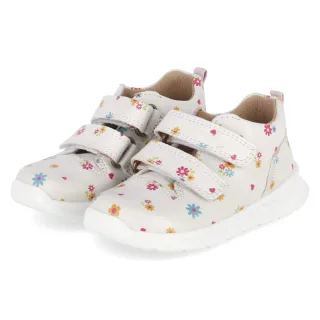 Superfit Klettschuhe BREEZE - Gr. 21 - Weiß - Glattleder