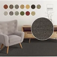 Dekowe Sisalteppich Mara S2 mit Bordüre, rechteckig, Höhe: 5 mm, Flachgewebe, Material: 100% Sisal, Wohnzimmer, Kundenliebling