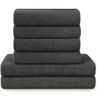 Blumtal Handtuch Set Premium 4 oder 6-TLG. Frottier Set - 100% Baumwolle, Frottee (Set, 6-St), Oeko-TEX Zertifiziert