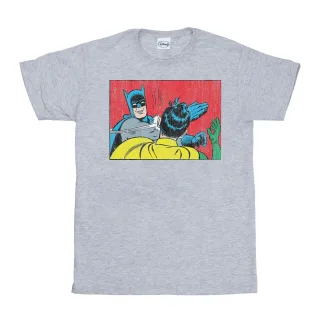 DC Comics - "Batman Robin Slap" T-Shirt für Herren (Grau)