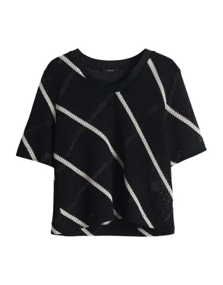 Opus - Sweatshirt - Gemukki schwarz - Gr. - 36